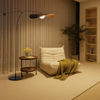 Modern Arc Floor Lamp | Adjustable Metal Design