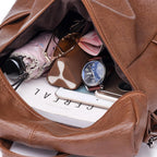 Leather Backpack | Anti-Theft Convertible Design