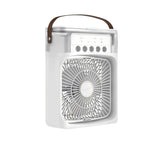 Smart Portable Air Cooler | 3-in-1 Fan With LED Ambient Light