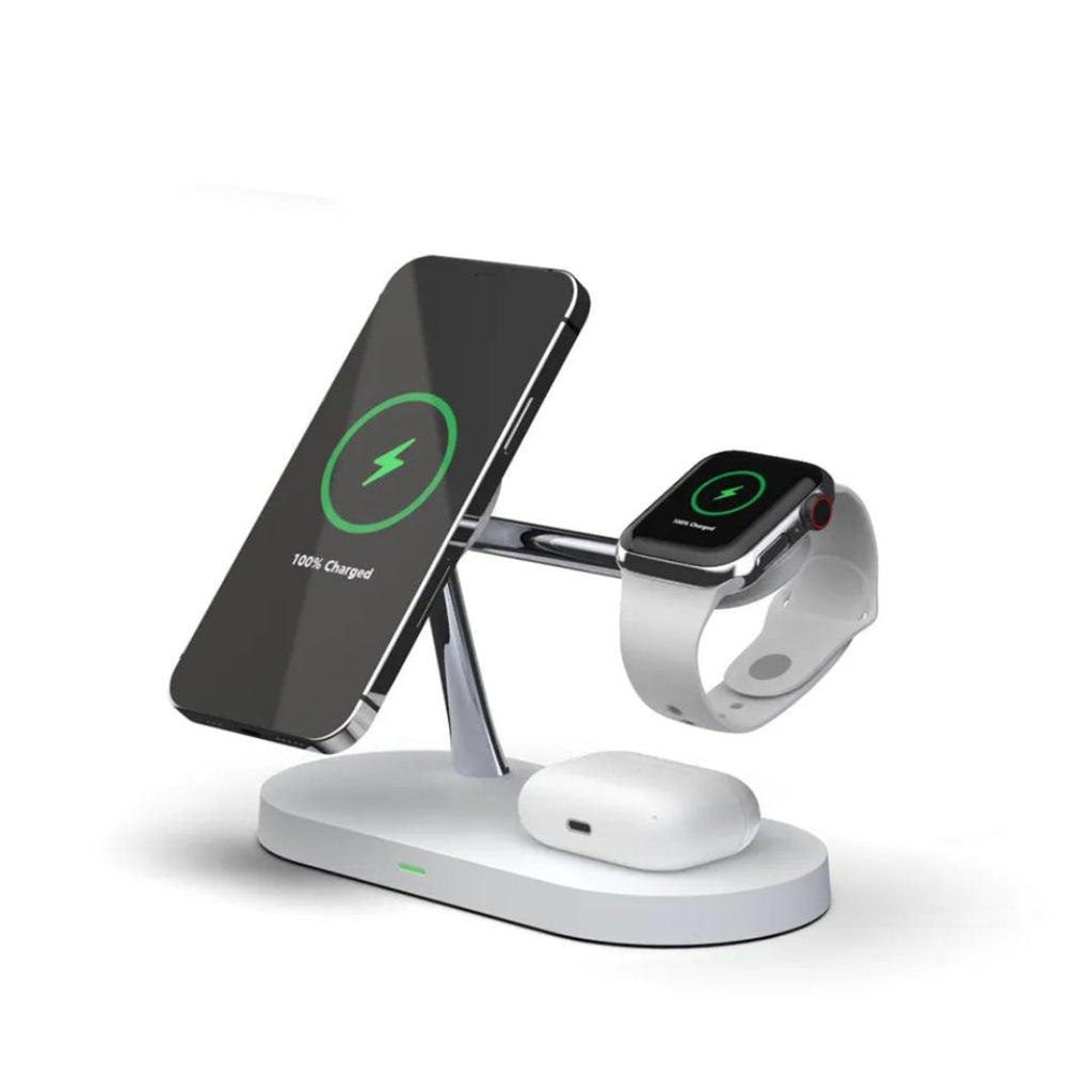 Smart Wireless Charging Station | 3-in-1 Device Dock