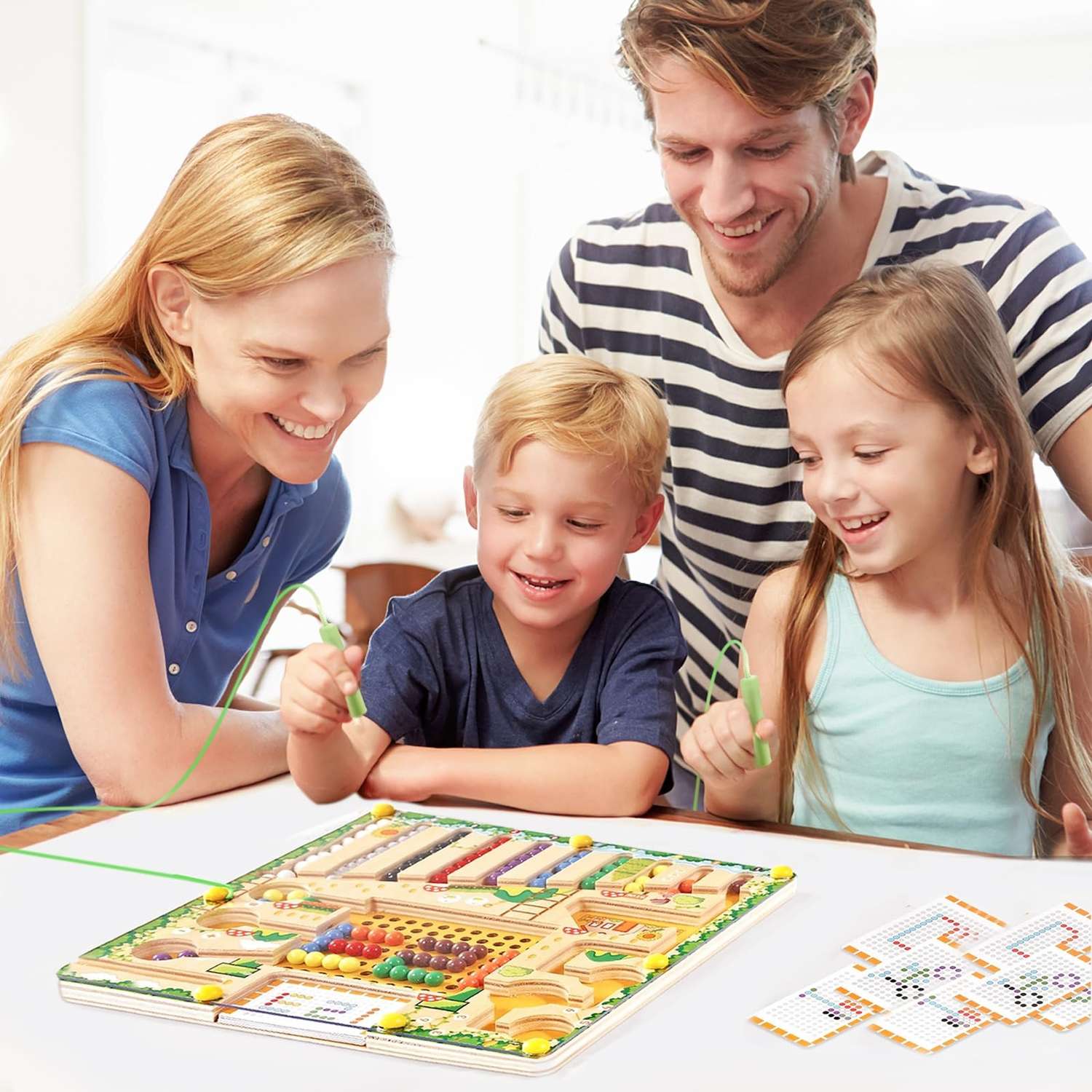 Montessori Magnetic Maze Toy | Educational Learning Board Game