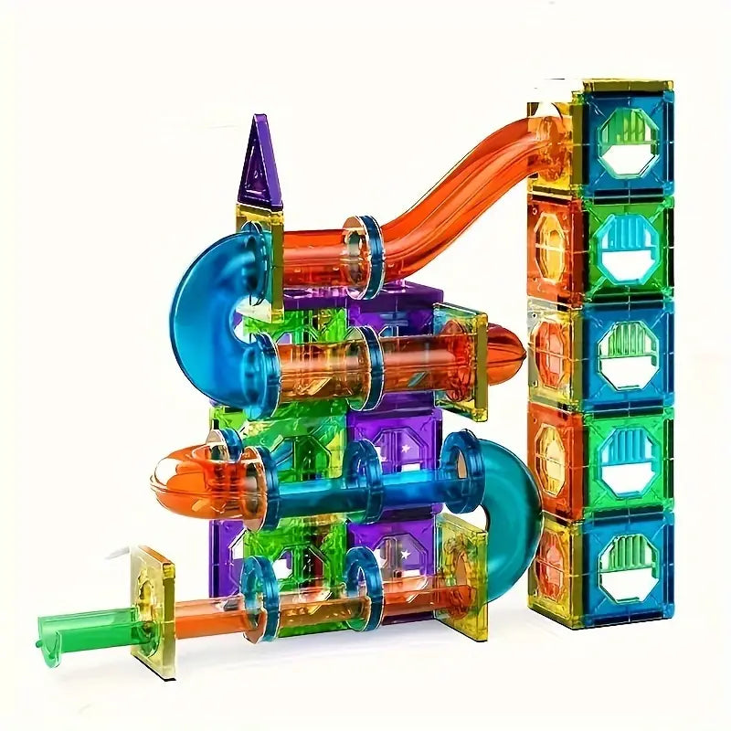 Magnetic Building Blocks | Colorful STEM Construction Set