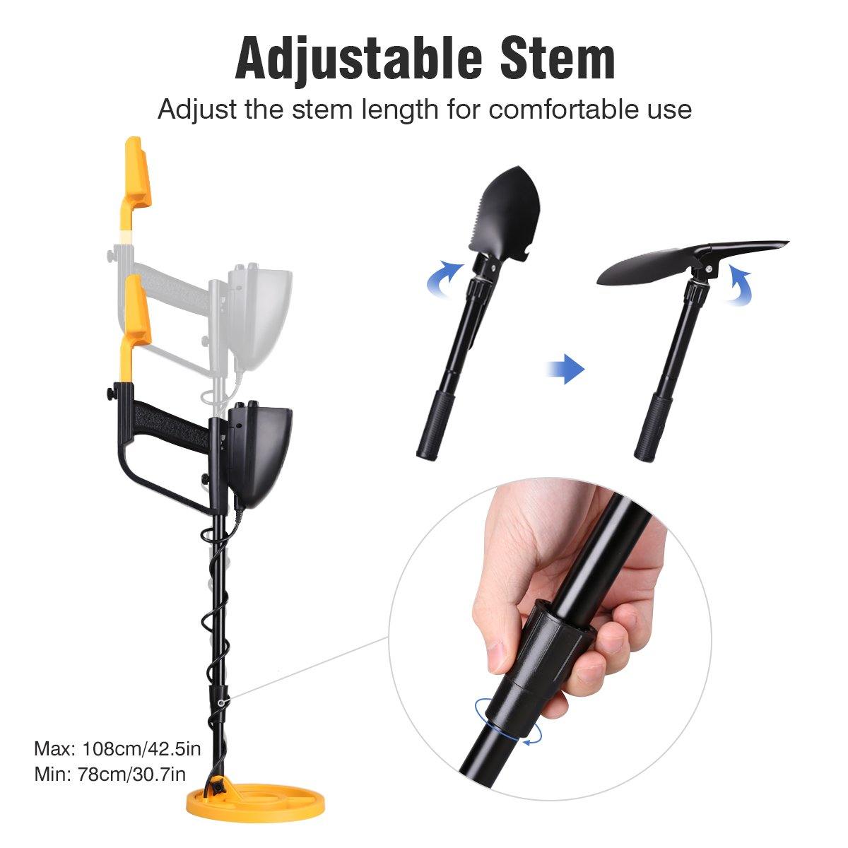 Professional Metal Detector Set | High Sensitivity Detection Kit with Accessories
