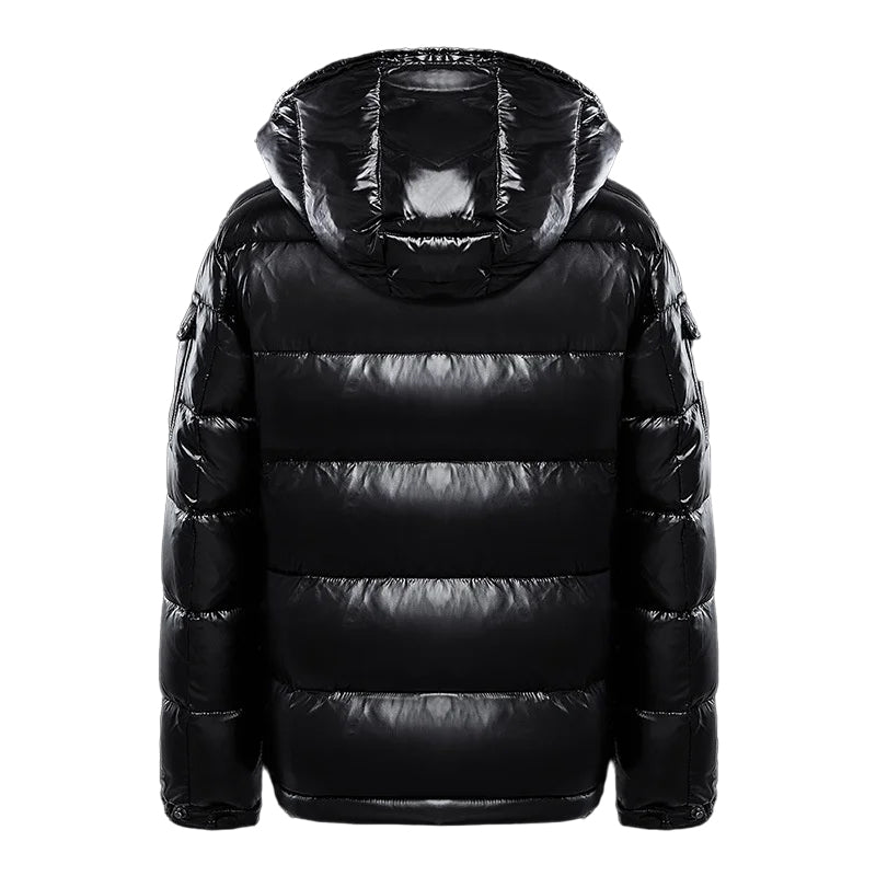 Winter Down Puffer Jacket | Water-Repellent Quilted Design