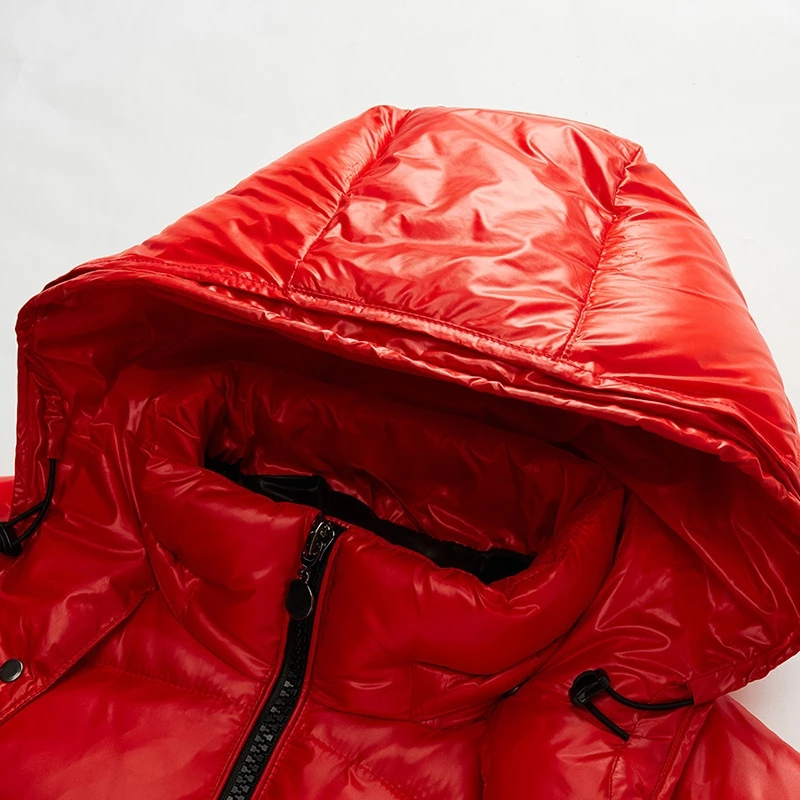 Winter Down Puffer Jacket | Water-Repellent Quilted Design