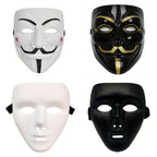 Anonymous Halloween Mask | Premium Metallic Finish Collection