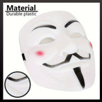 Anonymous Halloween Mask | Premium Metallic Finish Collection