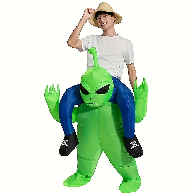 Inflatable Alien Costume | Ride-On Design For Adults