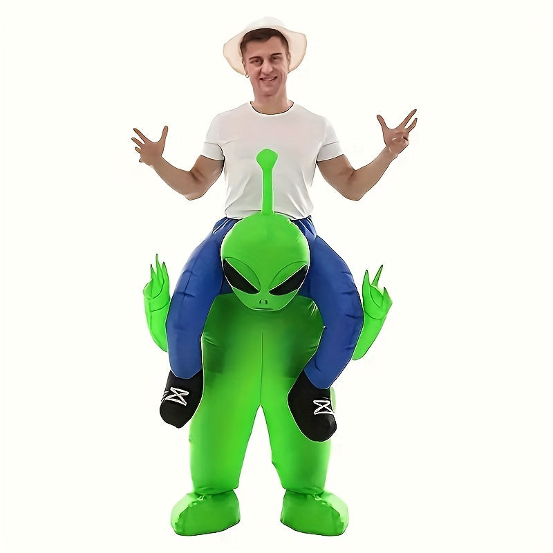 Inflatable Alien Costume | Ride-On Design For Adults