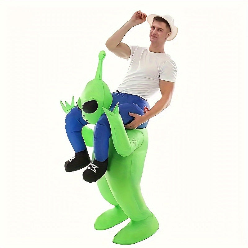 Inflatable Alien Costume | Ride-On Design For Adults