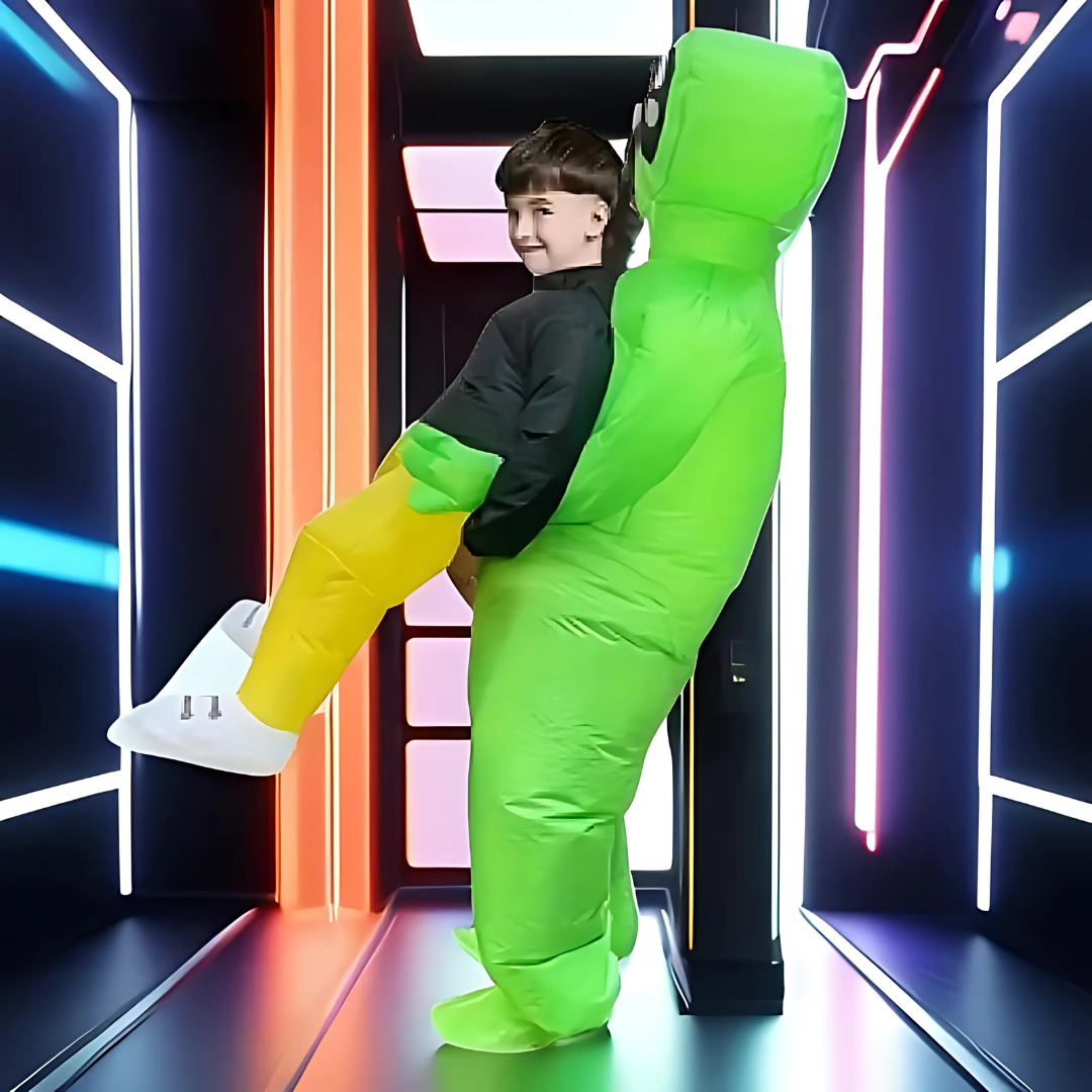 Inflatable Alien Costume | Ride-On Carrying Design