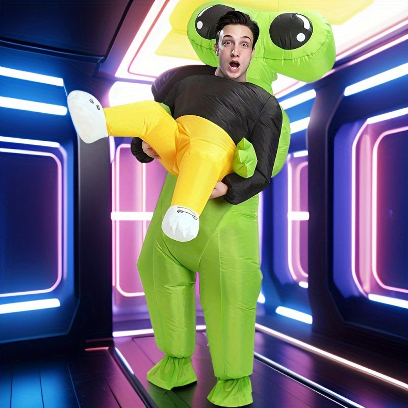 Inflatable Alien Costume | Ride-On Carrying Design