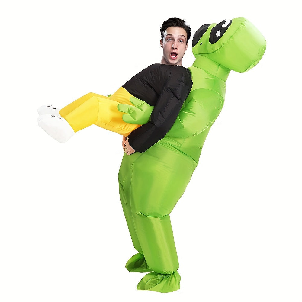 Inflatable Alien Costume | Ride-On Carrying Design