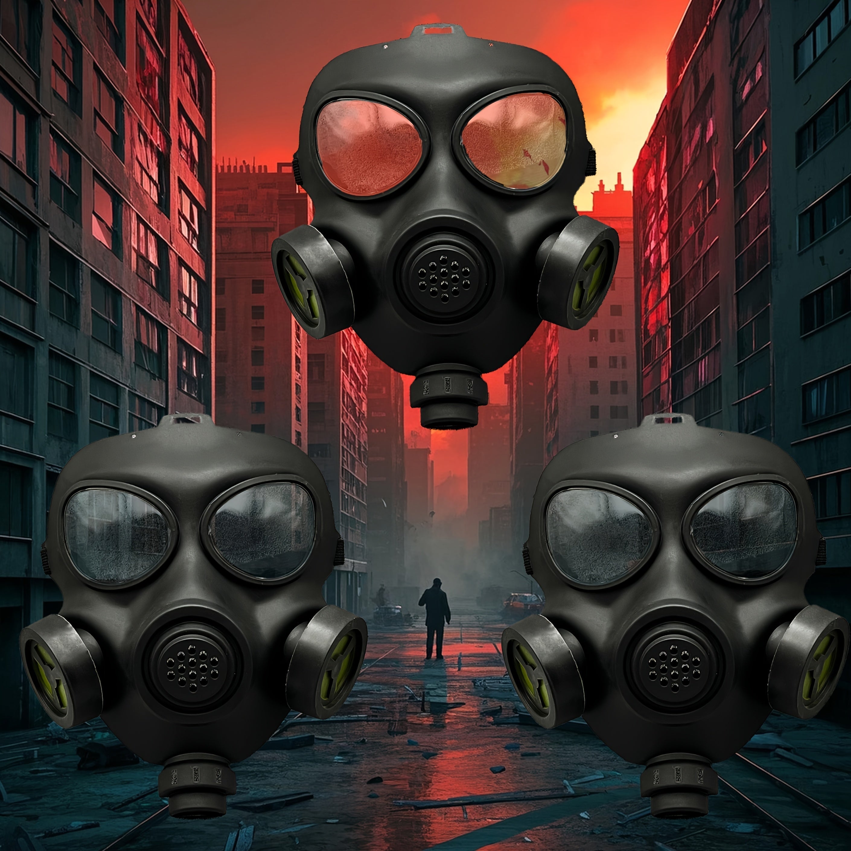 Tactical Gas Mask | Post-Apocalyptic Cosplay Design