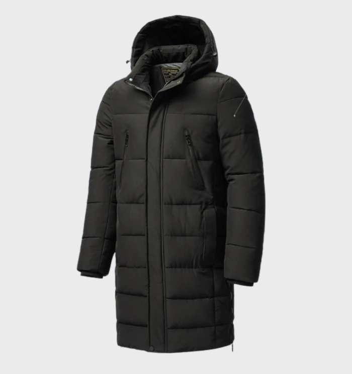 Men's Winter Parka | Waterproof Quilted Hooded Coat