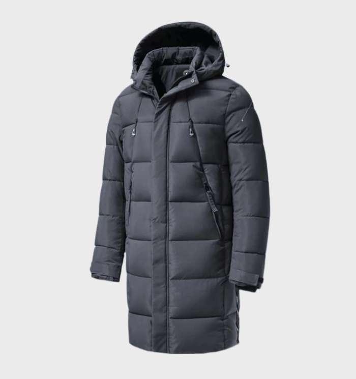 Men's Winter Parka | Waterproof Quilted Hooded Coat