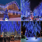 Meteor Shower String Lights | Cascading LED Outdoor Display