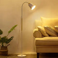Modern LED Floor Lamp | Adjustable Metal Reading Light