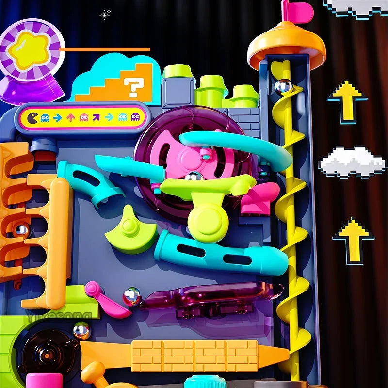 Educational Marble Track Set | Multi-Layer Adventure Learning System