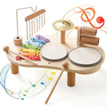 Wooden Musical Learning Set | Multi-Instrument Discovery Station