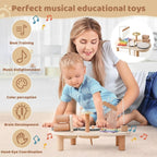 Wooden Musical Learning Set | Multi-Instrument Discovery Station