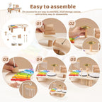Wooden Musical Learning Set | Multi-Instrument Discovery Station