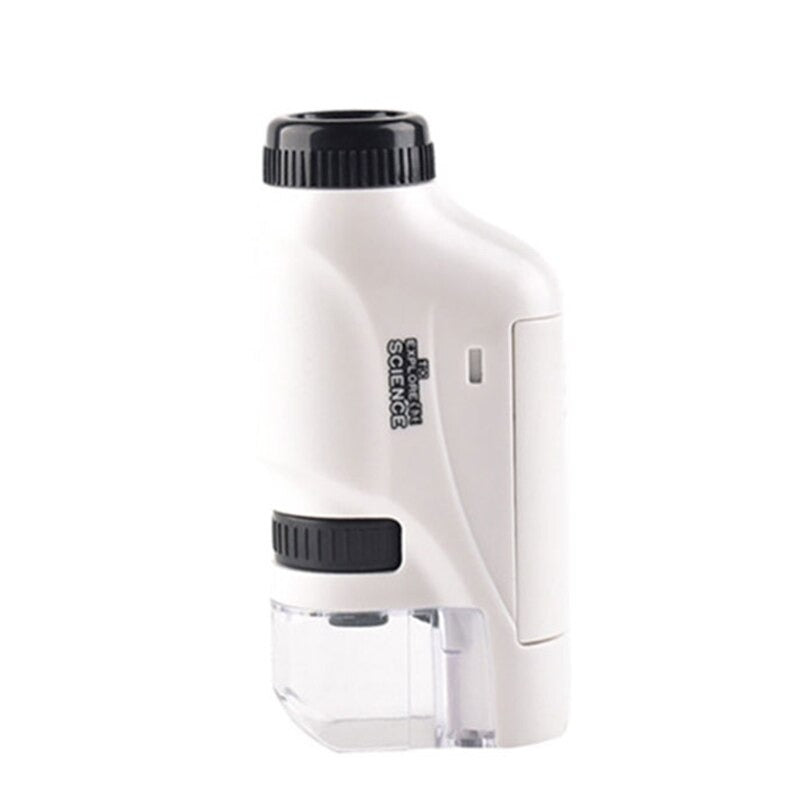 Pocket Microscope for Kids | 120x Magnification with LED Light