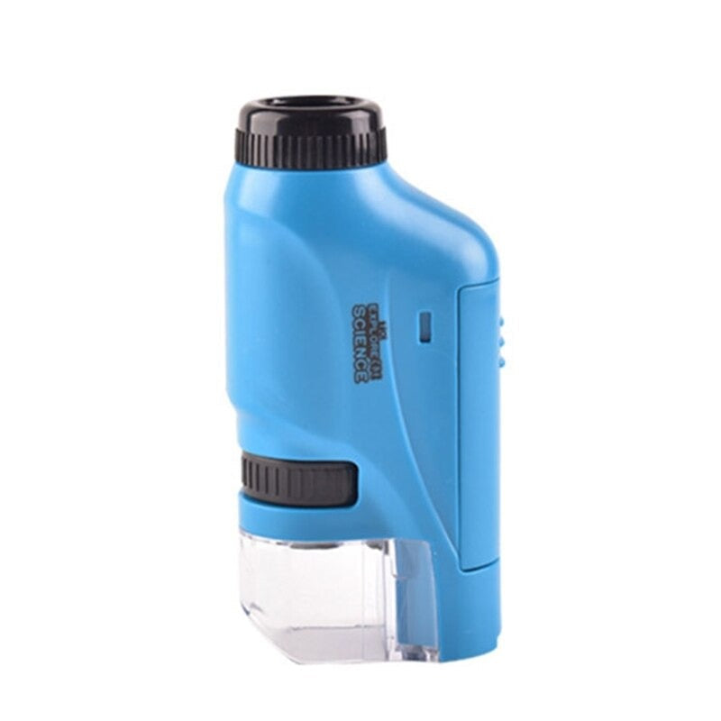 Pocket Microscope for Kids | 120x Magnification with LED Light