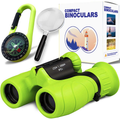 Kids Binoculars | 8x21 Compact Outdoor Adventure Set