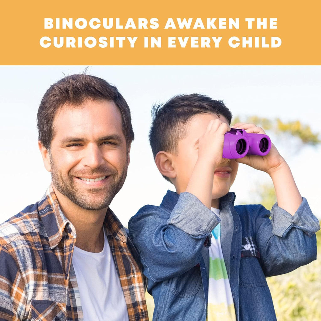 Kids Binoculars | 8x21 Compact Outdoor Adventure Set