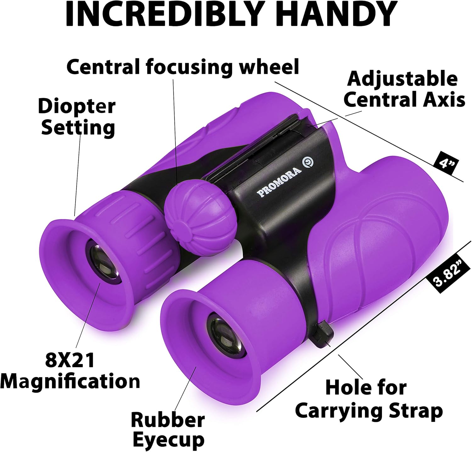Kids Binoculars | 8x21 Compact Outdoor Adventure Set