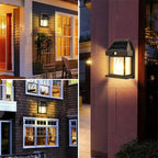 Vintage Solar Wall Light | Motion Sensor LED Lantern