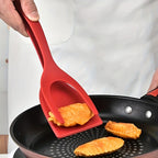 Nylon Cooking Tongs | 2-in-1 Spatula Combo Heat-Resistant