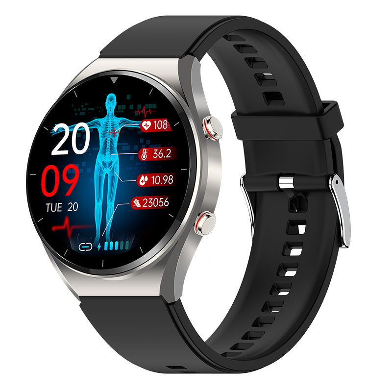Health Monitoring Smart Watch | Advanced ECG & Blood Glucose Tracking
