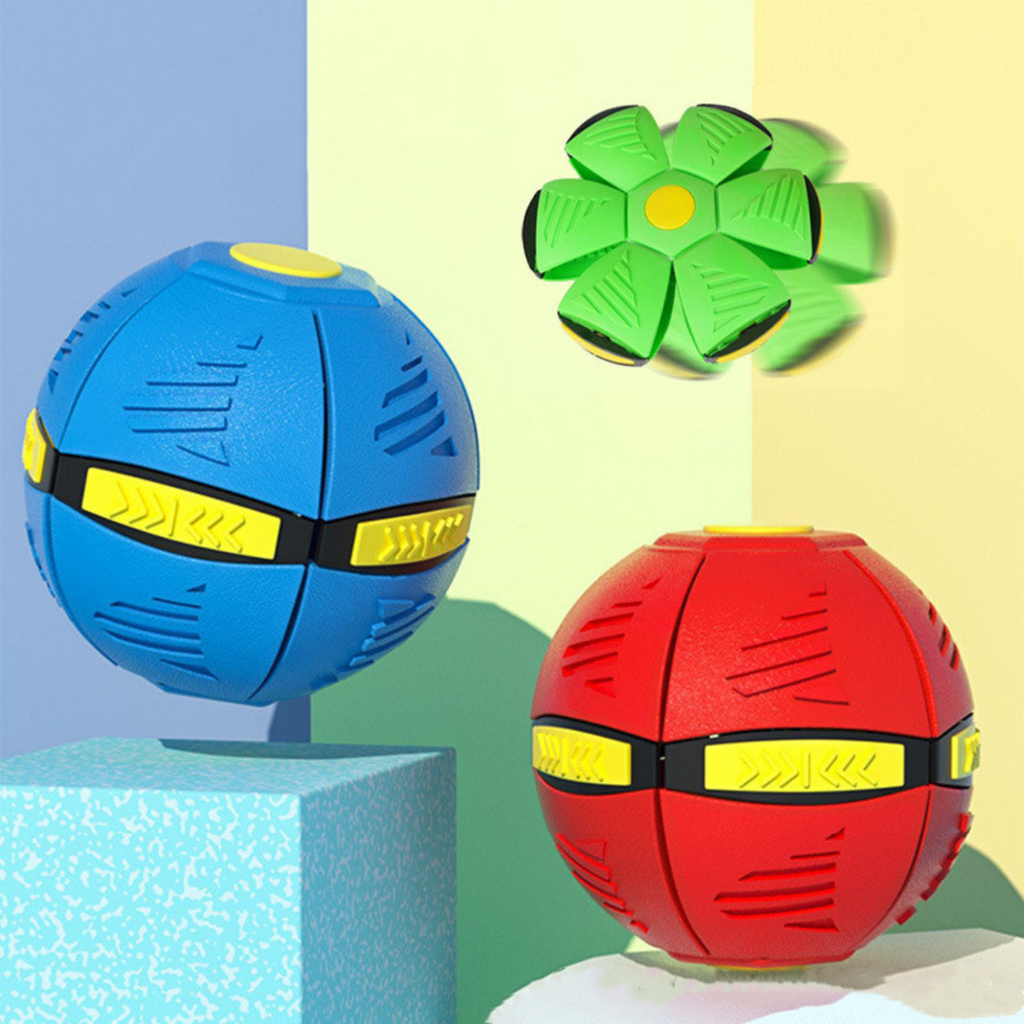 Transforming Pet Ball | Dual-Mode Play Disc with Floating Design