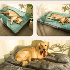 Orthopedic Dog Bed | Memory Foam with Plush Fleece Cover