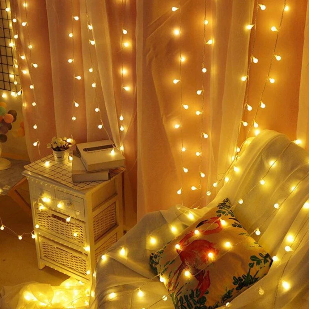Solar String Lights | Waterproof Outdoor LED Globe Lights