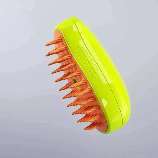 Pet Grooming Steam Brush | Soft Bristle Technology