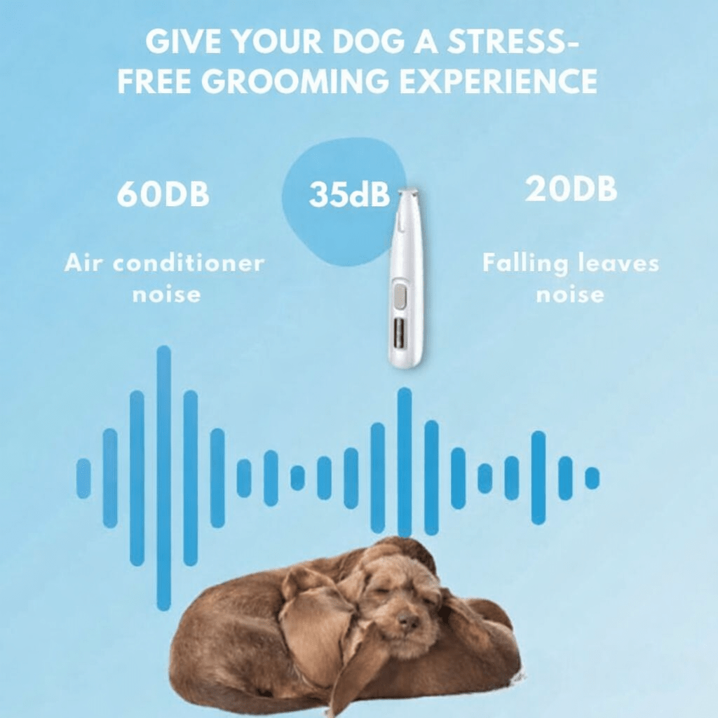 Pet Grooming Trimmer | Ultra Quiet Ceramic Blade Design