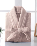 Premium Cotton Bathrobe | Plush Terry Cloth Spa Robe
