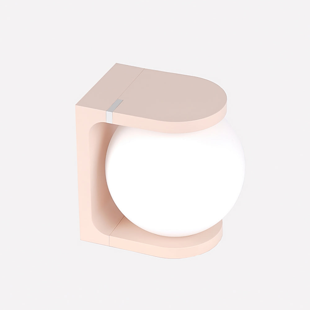 Modern Table Lamp | Wireless Charging Orb Design