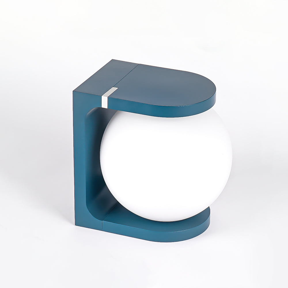Modern Table Lamp | Wireless Charging Orb Design