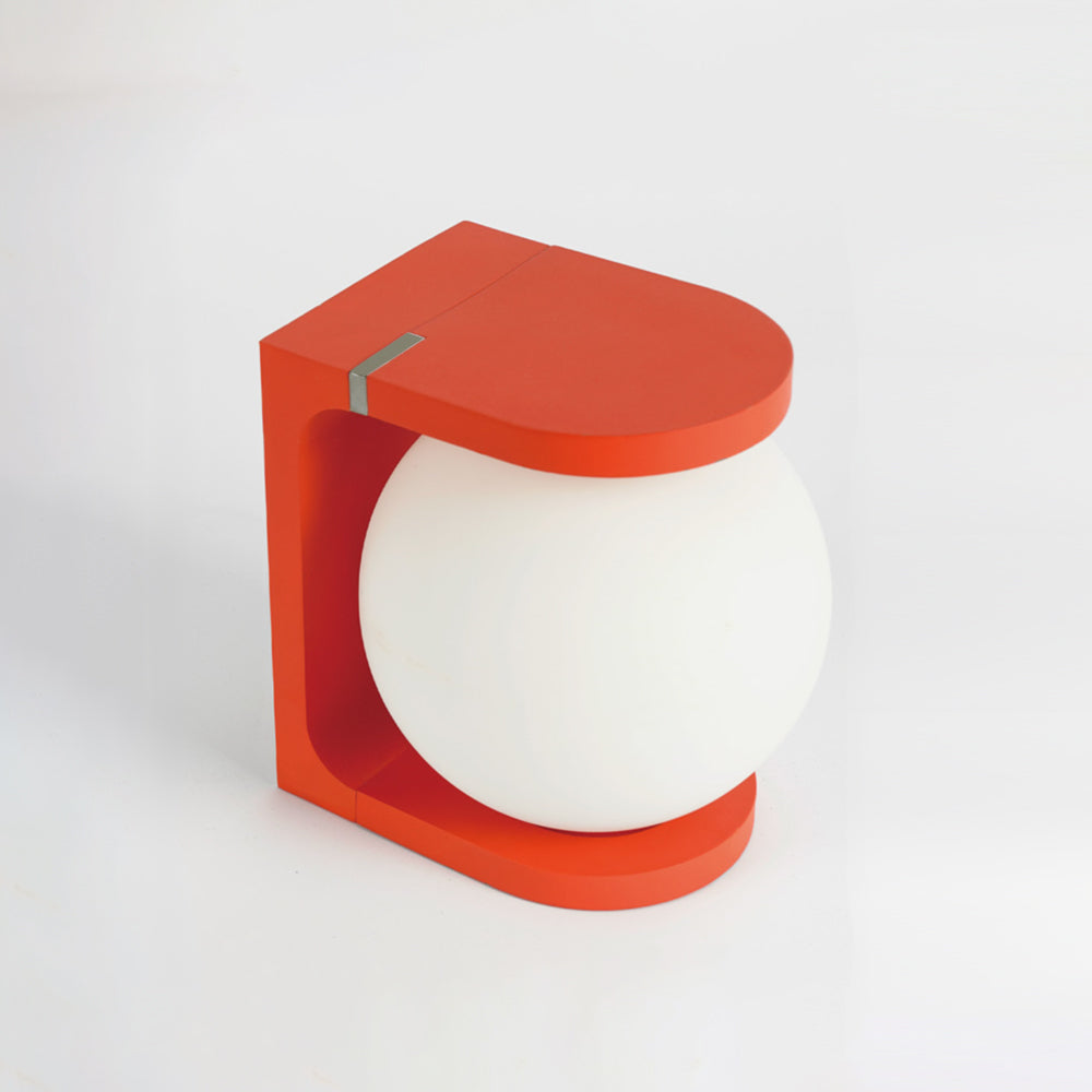 Modern Table Lamp | Wireless Charging Orb Design