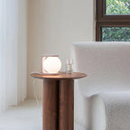 Modern Table Lamp | Wireless Charging Orb Design