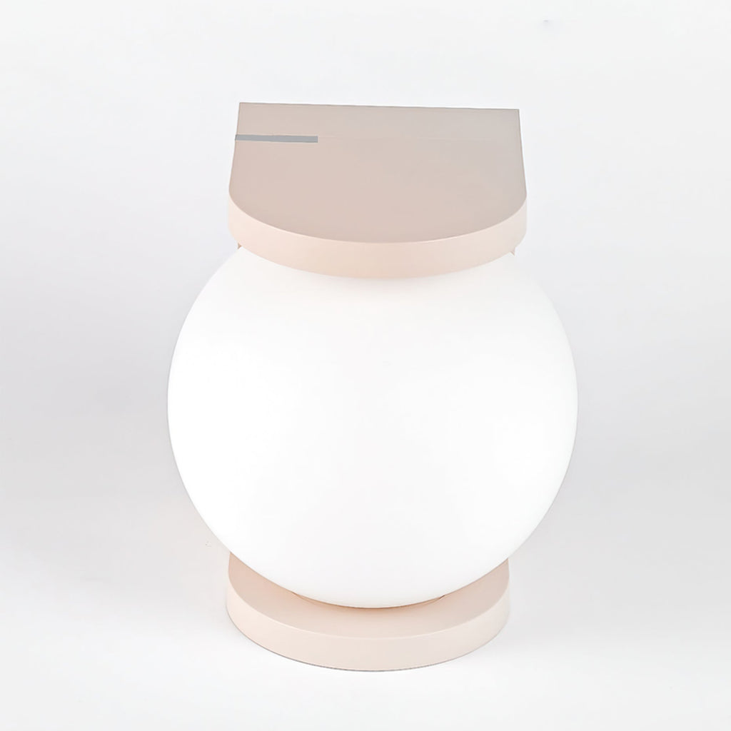 Modern Table Lamp | Wireless Charging Orb Design
