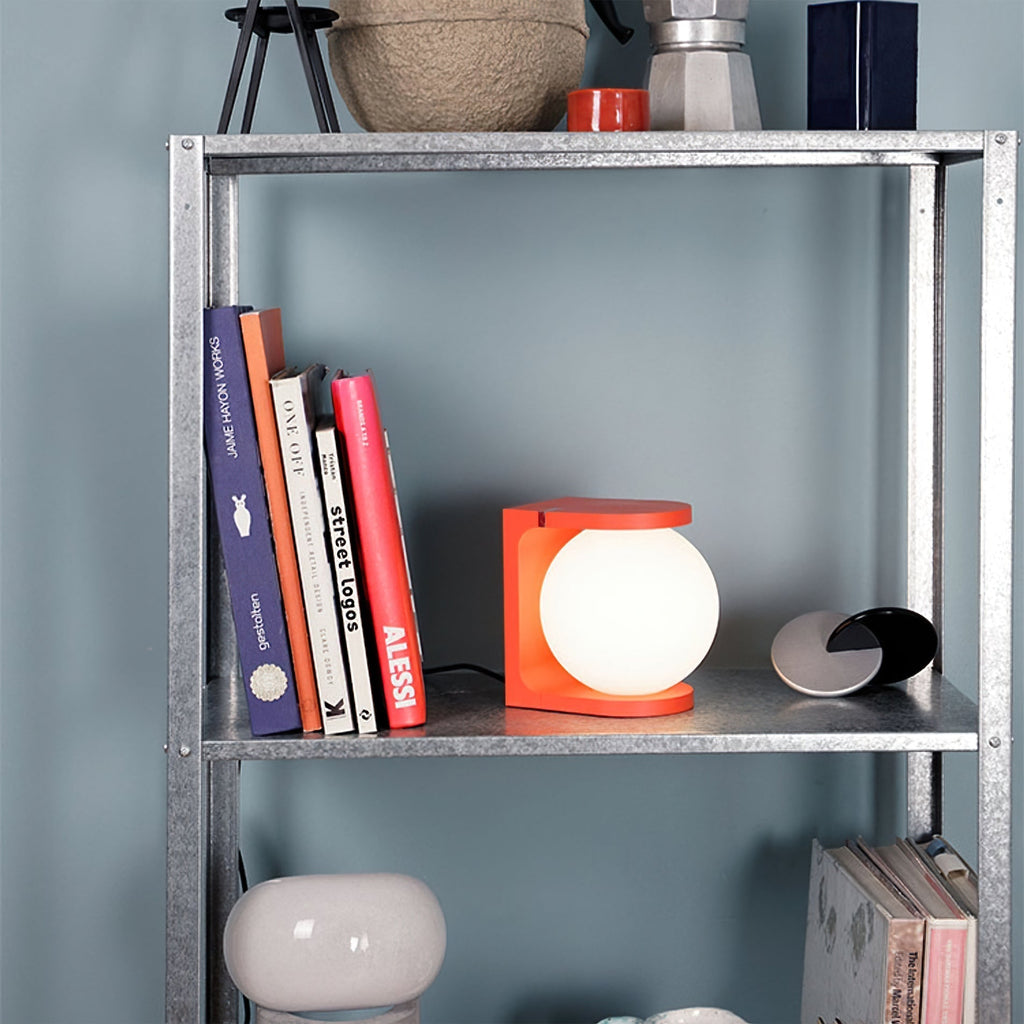 Modern Table Lamp | Wireless Charging Orb Design