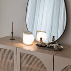 Modern Table Lamp | Wireless Charging Orb Design