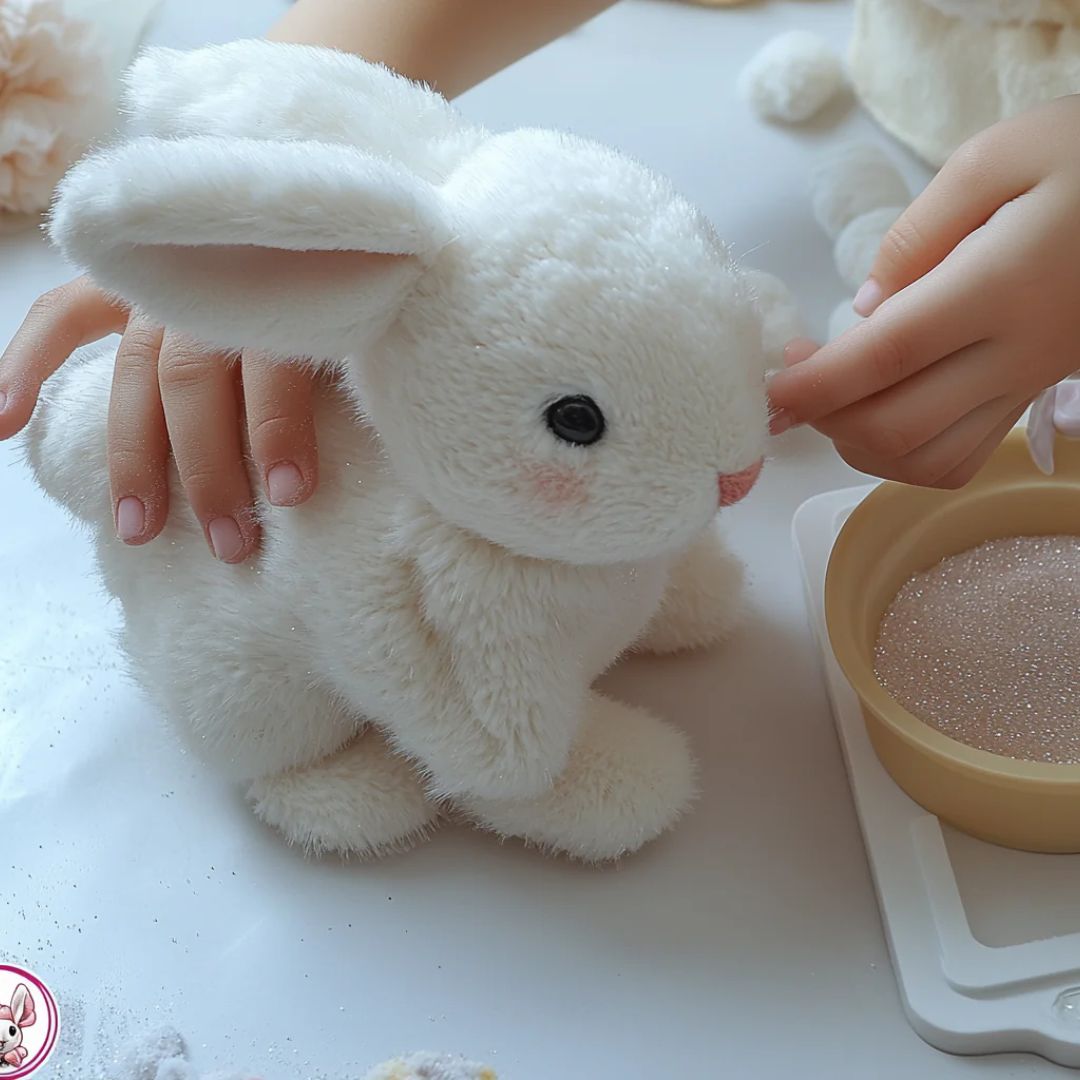 Pink Plush Bunny | Realistic Ultra-Soft Rabbit Toy