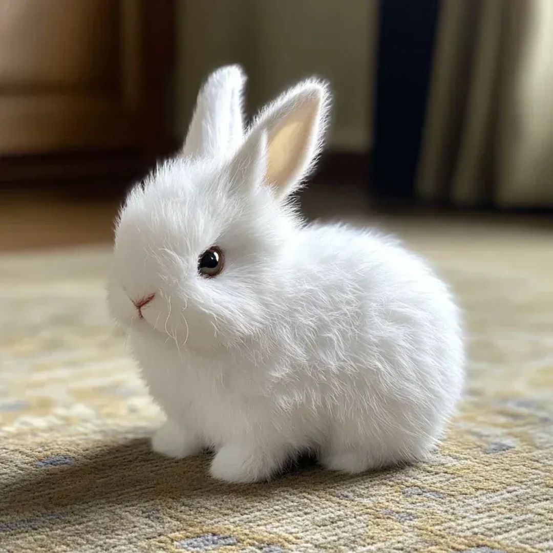 Pink Plush Bunny | Realistic Ultra-Soft Rabbit Toy