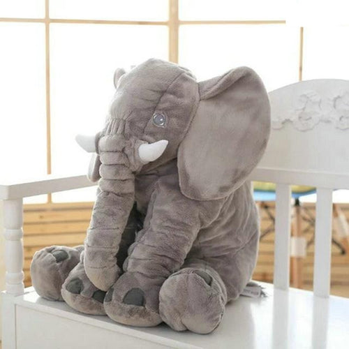 Baby Elephant Plush Pillow | Soft Comfort Nursery Companion